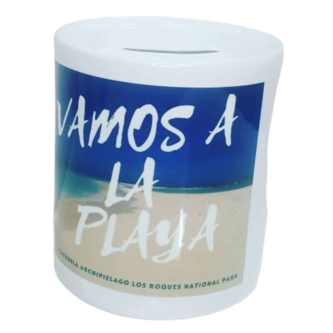 Alcancía de cerámica-Archipielago de Los Roques