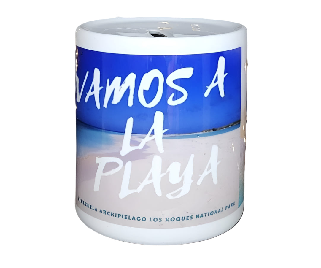 Alcancía de cerámica-Archipielago de Los Roques