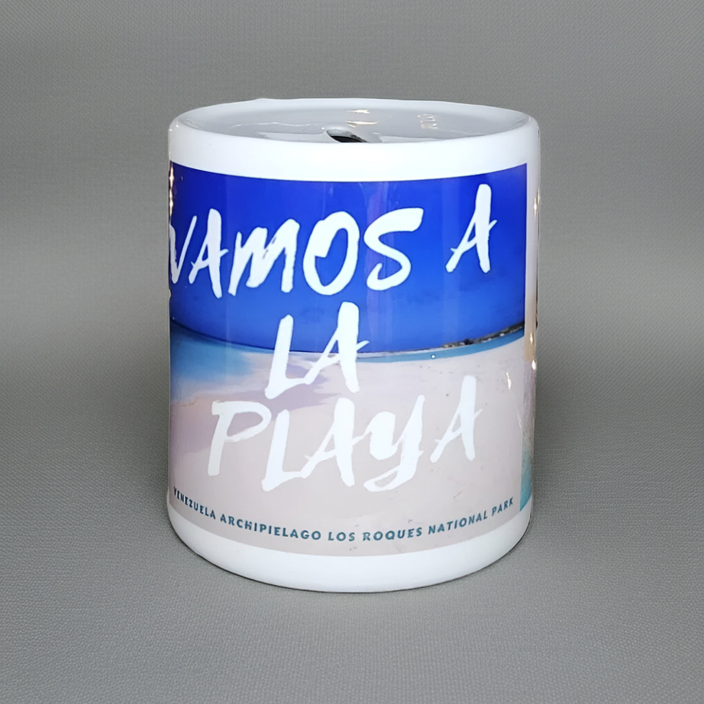 Alcancía de cerámica-Archipielago de Los Roques