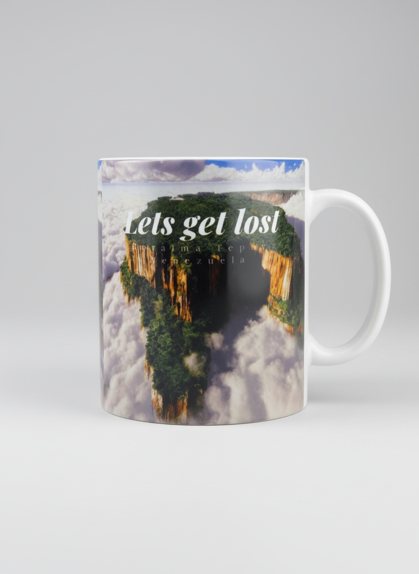 Majestuoso Monte Roraima HD - taza