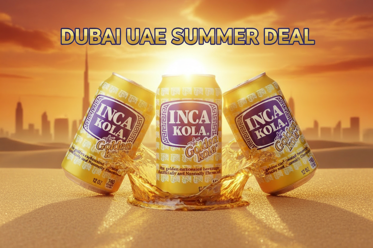 NON ALCOHOLIC DRINK Inca Kola 355ml Alu can
