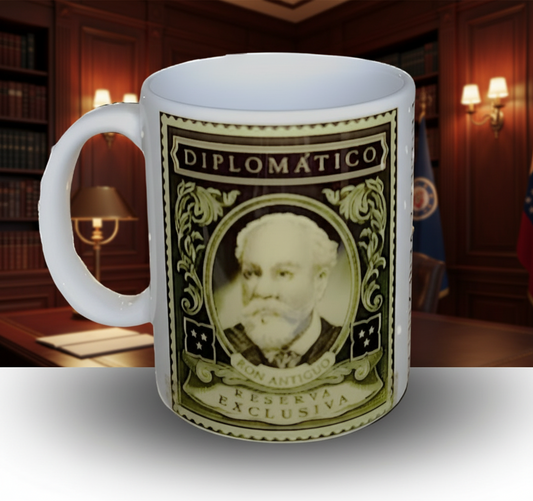 Taza inspirada en los sabores del refinado Ron Diplomático